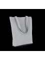 KIMOOD Sac cabas en coton "K-loop project" recyclé oxford grey jhoot personnalisable