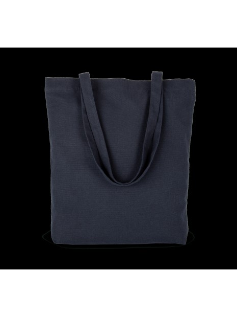 KIMOOD Sac cabas en coton "K-loop project" recyclé navy blue jhoot personnalisable