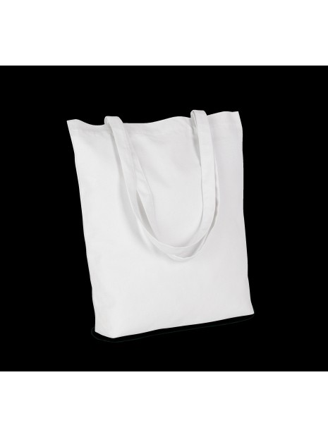 KIMOOD Sac cabas en coton "K-loop project" recyclé white jhoot personnalisable
