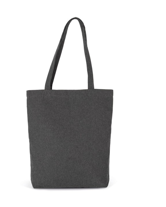 Tote bag KIMOOD Gerecycleerde katoenen shopper 'K-loop project' voor bedrukking &amp; borduring