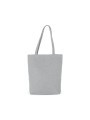 KIMOOD Sac cabas en coton "K-loop project" recyclé oxford grey jhoot personnalisable