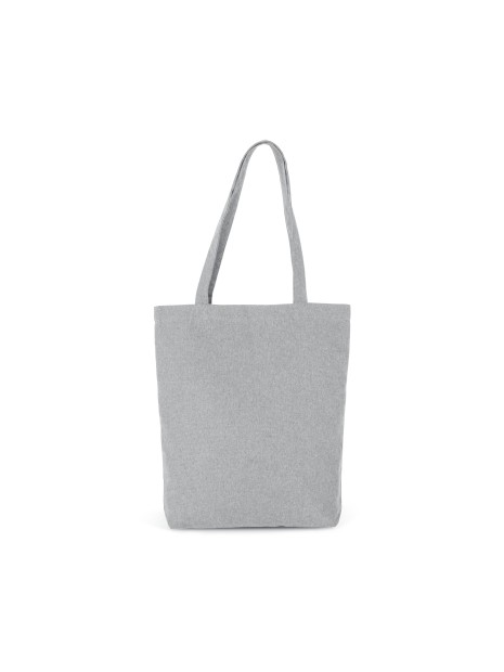 KIMOOD Sac cabas en coton "K-loop project" recyclé oxford grey jhoot personnalisable