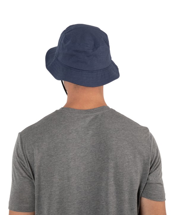 K-UP Sonnenhut im Bucket Hat-Stil Mütze, Schal & Handschuh personalisierbar
