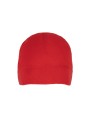 K-UP Bonnet recyclé micropolaire rouge personnalisable