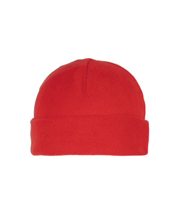 Bonnets personnalisable K-UP Bonnet recyclé micropolaire avec revers