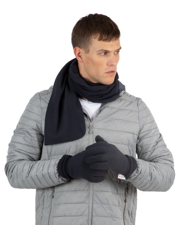 Muts, Sjaal & Wanten K-UP Gerecycleerde sjaal van fleece voor bedrukking &amp; borduring