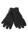 K-UP Gants recyclés micropolaire et Thinsulate™ noir personnalisable