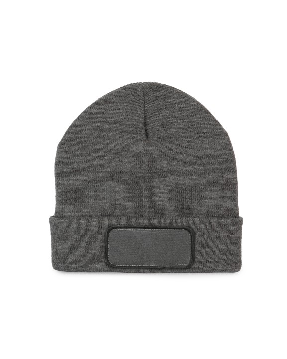 Bonnets personnalisable K-UP Bonnet recyclé avec patch et doublure Thinsulate™