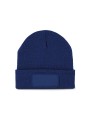 K-UP Bonnet recyclé avec patch et doublure Thinsulate™ royal personnalisable