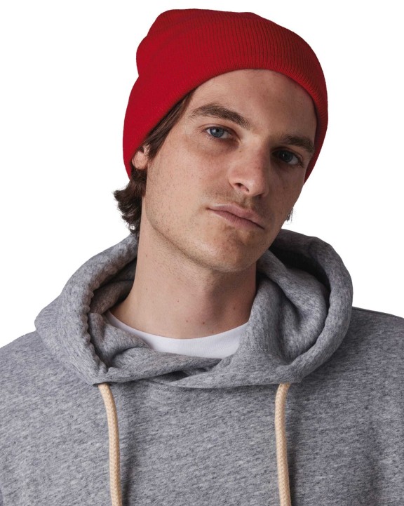 Bonnets personnalisable K-UP Bonnet recyclé avec revers tricoté