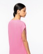 NATIVE SPIRIT Umweltfreundliches Loose Damen-T-Shirt mit V-Ausschnitt T-Shirt personalisierbar