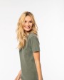 NATIVE SPIRIT Ausgewaschenes Damen-T-Shirt T-Shirt personalisierbar