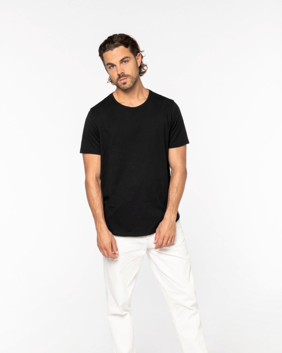 NATIVE SPIRIT Herren-T-Shirt mit abgerundetem Saum T-Shirt personalisierbar