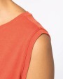 NATIVE SPIRIT Umweltfreundliches ärmelloses Cropped Damen-T-Shirt T-Shirt personalisierbar