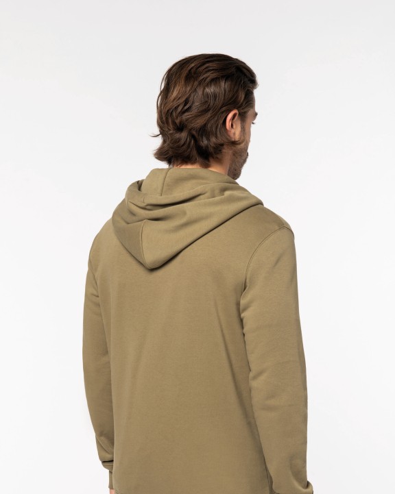 NATIVE SPIRIT Umweltfreundliches Unisex Kapuzensweatshirt mit Reißverschluss Sweatshirt personalisierbar