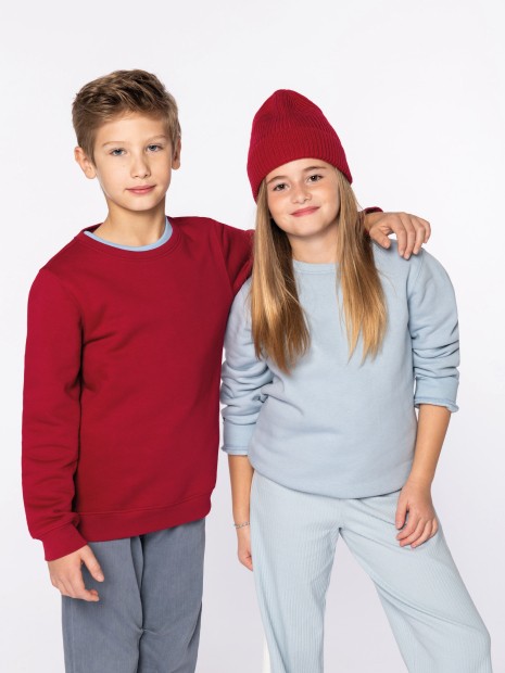 Sweat-shirts à personnaliser NATIVE SPIRIT Sweat-shirt écoresponsable à col rond enfant 