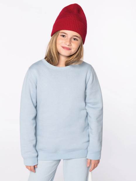 Sweat-shirts à personnaliser NATIVE SPIRIT Sweat-shirt écoresponsable à col rond enfant 