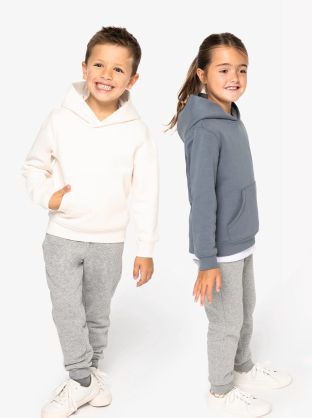 Sweat-shirt écoresponsable à capuche enfant