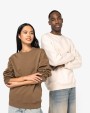 NATIVE SPIRIT Umweltfreundliches Oversize Unisex-Sweatshirt mit Rundhalsausschnitt Sweatshirt personalisierbar