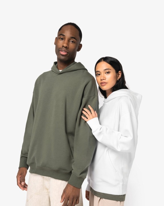 NATIVE SPIRIT Umweltfreundliches Oversize Unisex-Kapuzensweatshirt Sweatshirt personalisierbar