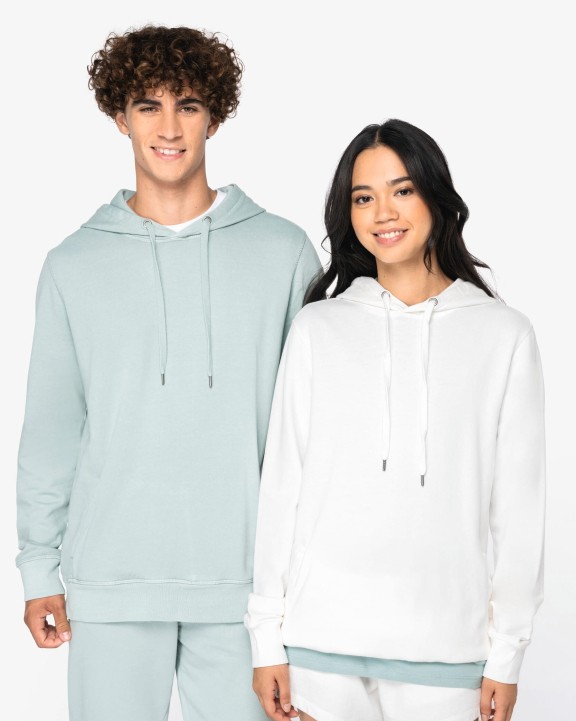 NATIVE SPIRIT Umweltfreundliches Unisex-Kapuzensweatshirt aus French Terry Sweatshirt personalisierbar