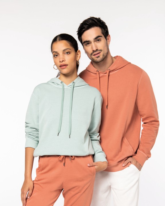 NATIVE SPIRIT Umweltfreundliches Unisex-Kapuzensweatshirt aus French Terry Sweatshirt personalisierbar