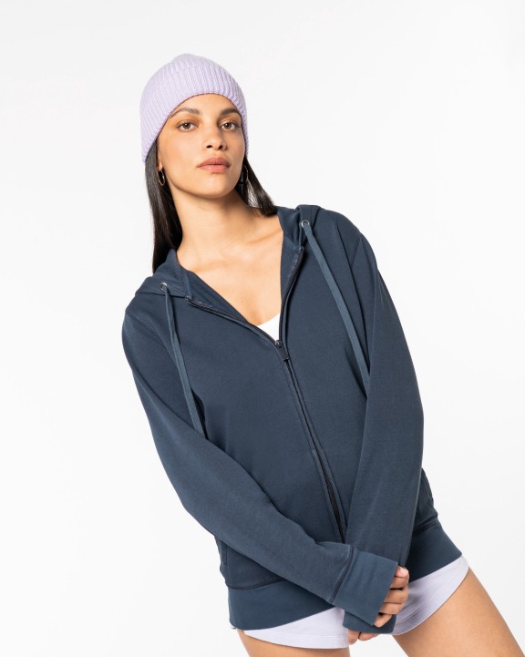 Sweat-shirt personnalisable NATIVE SPIRIT Sweat-shirt écoresponsable zippé à capuche French Terry unisexe