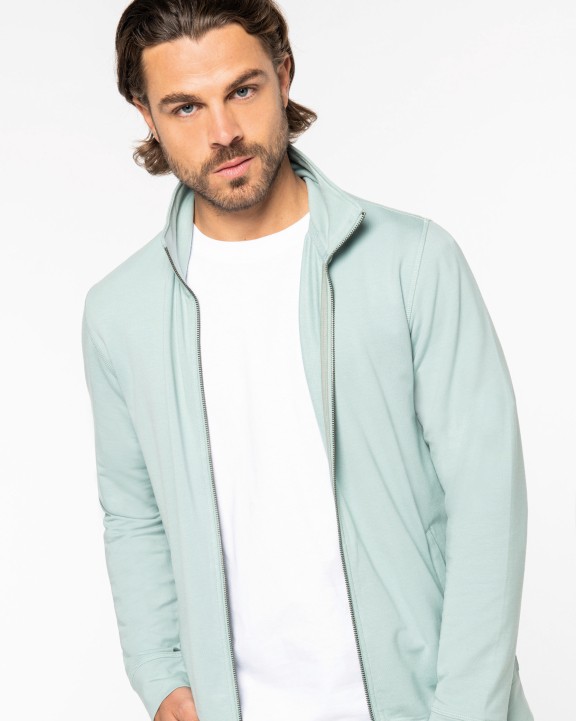 NATIVE SPIRIT Herrenjacke mit hochgeschlossenem Kragen Sweatshirt personalisierbar