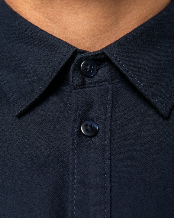 Chemise personnalisable NATIVE SPIRIT Chemise écoresponsable en flanelle homme