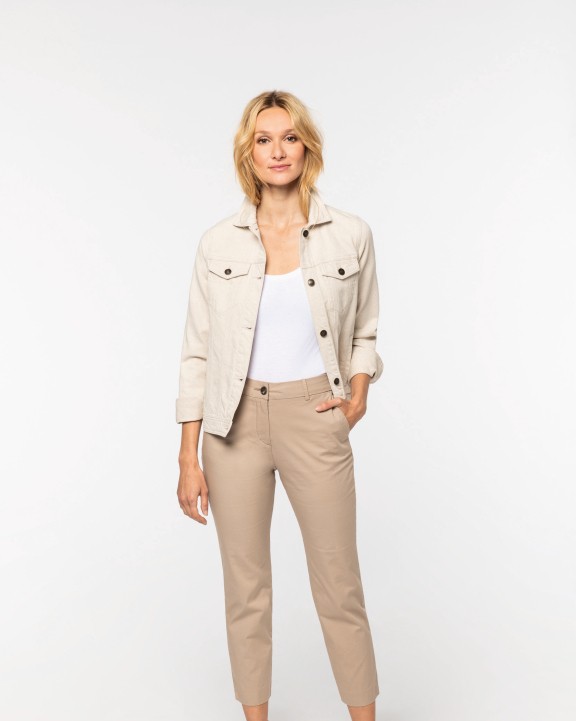 NATIVE SPIRIT Umweltfreundliche 7/8-Damen Chinohose Hose personalisierbar