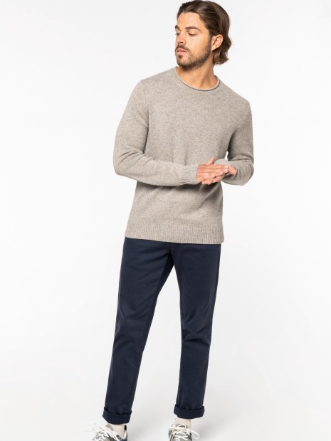 Pulls à personnaliser NATIVE SPIRIT Pull écoresponsable en laine mérinos homme 
