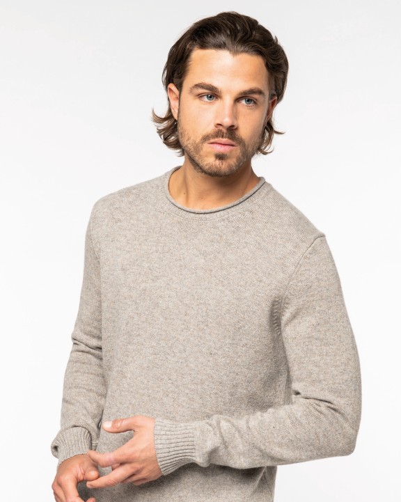 Pull personnalisable NATIVE SPIRIT Pull écoresponsable en laine mérinos homme