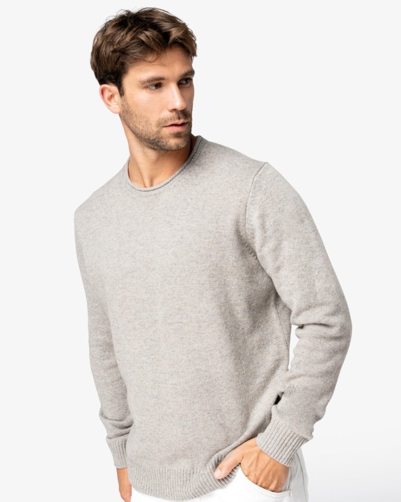 Pull personnalisable NATIVE SPIRIT Pull écoresponsable en laine mérinos homme