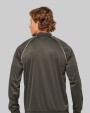 Sweat-shirt personnalisable PROACT Veste de survêtement zippée avec liseré unisexe