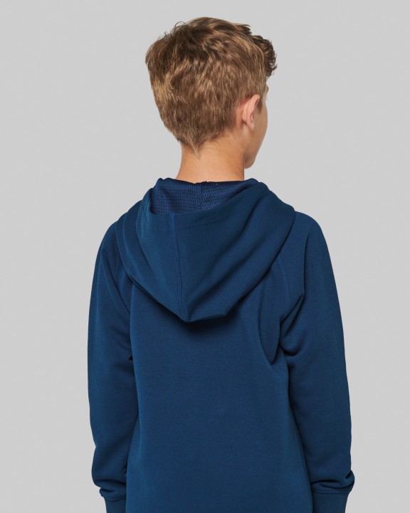 Sweater PROACT Kinder fleece hoodie met rits voor bedrukking &amp; borduring