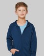 Sweater PROACT Kinder fleece hoodie met rits voor bedrukking &amp; borduring