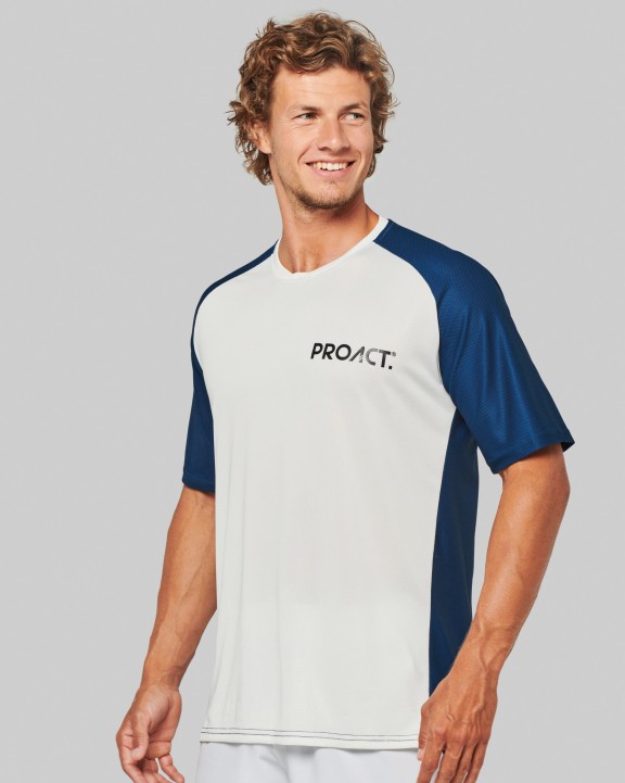 PROACT Zweifarbiges Padel Herren-T-Shirt mit Raglanärmeln T-Shirt personalisierbar