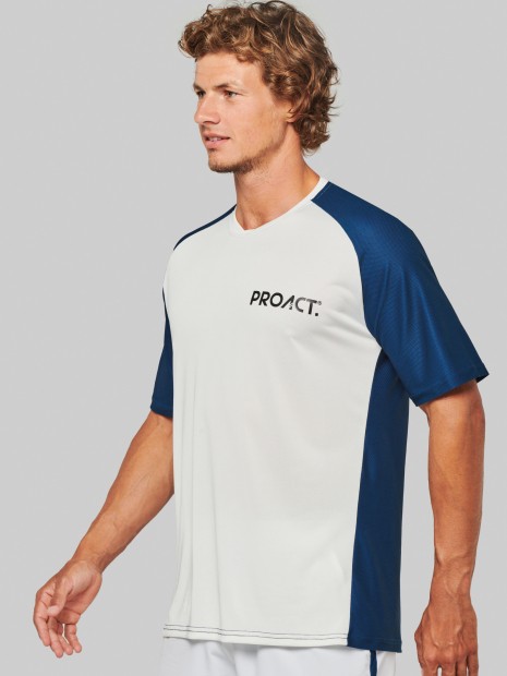 T-Shirts à personnaliser PROACT T-shirt de padel bicolore à manches raglan homme 