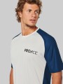 T-Shirts à personnaliser PROACT T-shirt de padel bicolore à manches raglan homme 