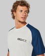 PROACT Zweifarbiges Padel Herren-T-Shirt mit Raglanärmeln T-Shirt personalisierbar