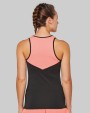 PROACT Zweifarbiges Padel-Damentop T-Shirt personalisierbar