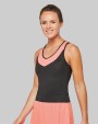 PROACT Zweifarbiges Padel-Damentop T-Shirt personalisierbar