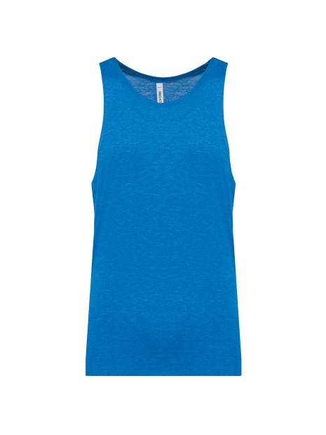 PROACT Débardeur triblend homme sporty royal blue heather personnalisable