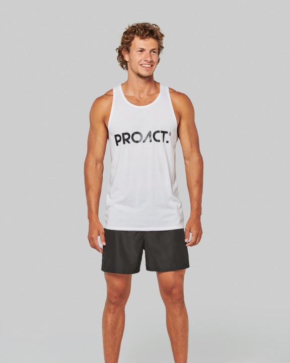 PROACT Triblend-Herren-Achselhemd T-Shirt personalisierbar