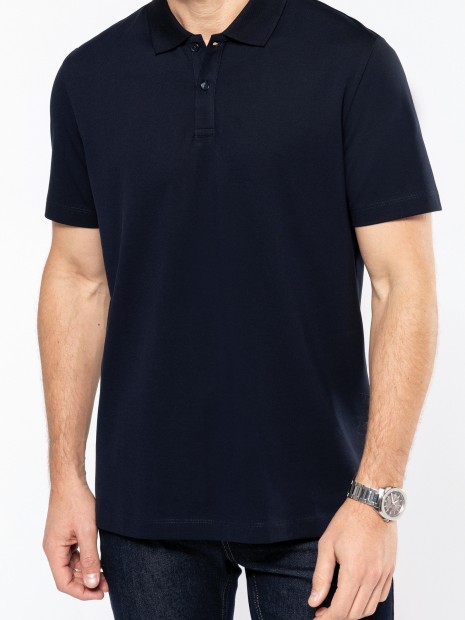 Polos à personnaliser KARIBAN Polo Supima® manches courtes homme 