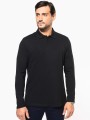 Polos à personnaliser KARIBAN Polo Supima® manches longues homme 