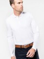 Polos à personnaliser KARIBAN Polo Supima® manches longues homme 