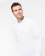 Poloshirt KARIBAN Supima® herenpolo lange mouwen voor bedrukking &amp; borduring