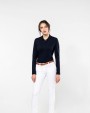 Poloshirt KARIBAN Supima® damespolo lange mouwen voor bedrukking &amp; borduring