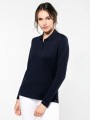 Polos à personnaliser KARIBAN Polo Supima® manches longues femme 